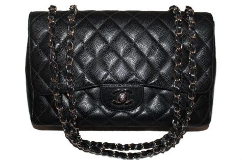 chanel black caviar flap bag price|CHANEL Caviar Quilted Jumbo Single Flap Black.